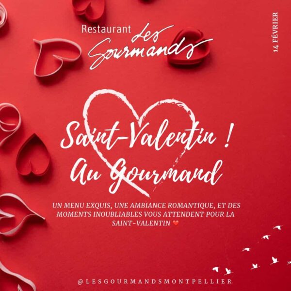 Menu Saint Valentin